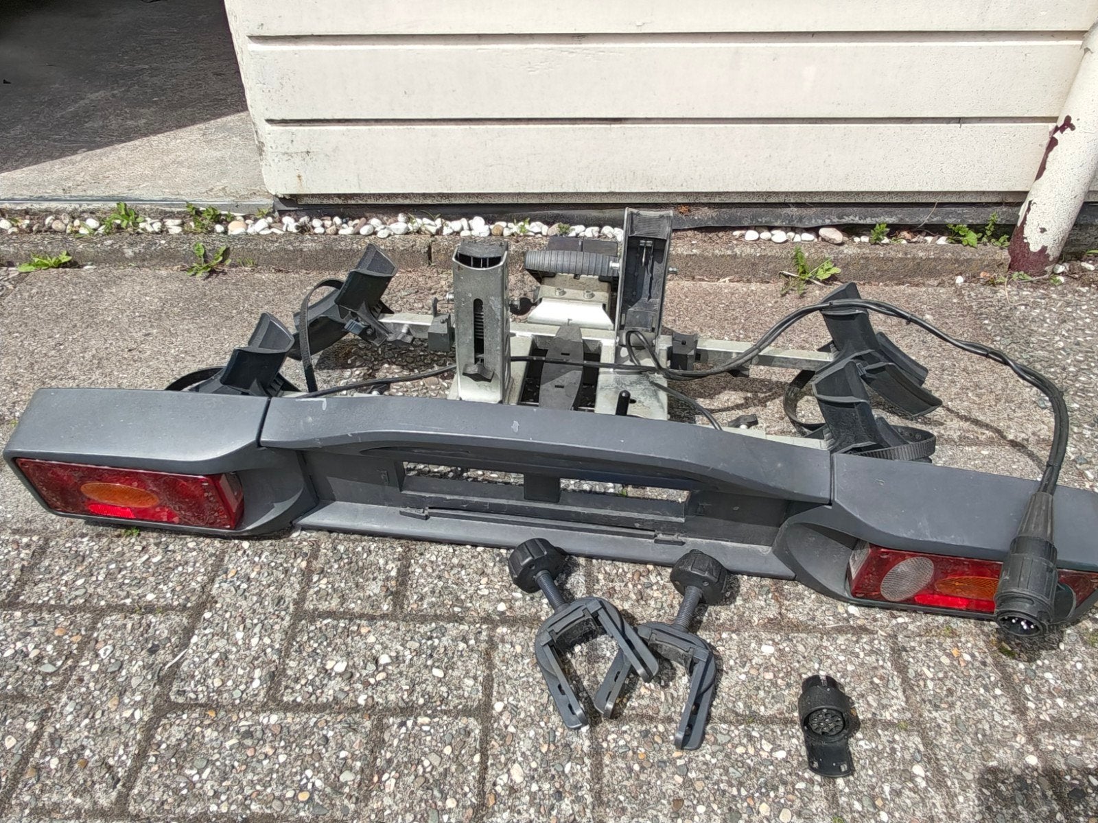 Fietsendrager Twinny load, Auto diversen, Fietsendragers, Ophalen, 2 fietsen, Gebruikt, Trekhaakdrager