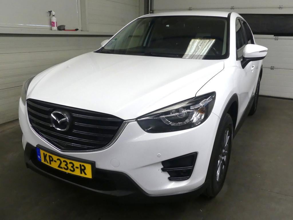 Mazda CX-5 2.0 SkyActiv-G 165 GT-M Line 2WD - Automaat - Tre, 1998 cc, 4 cilinders, 700 kg, Wit