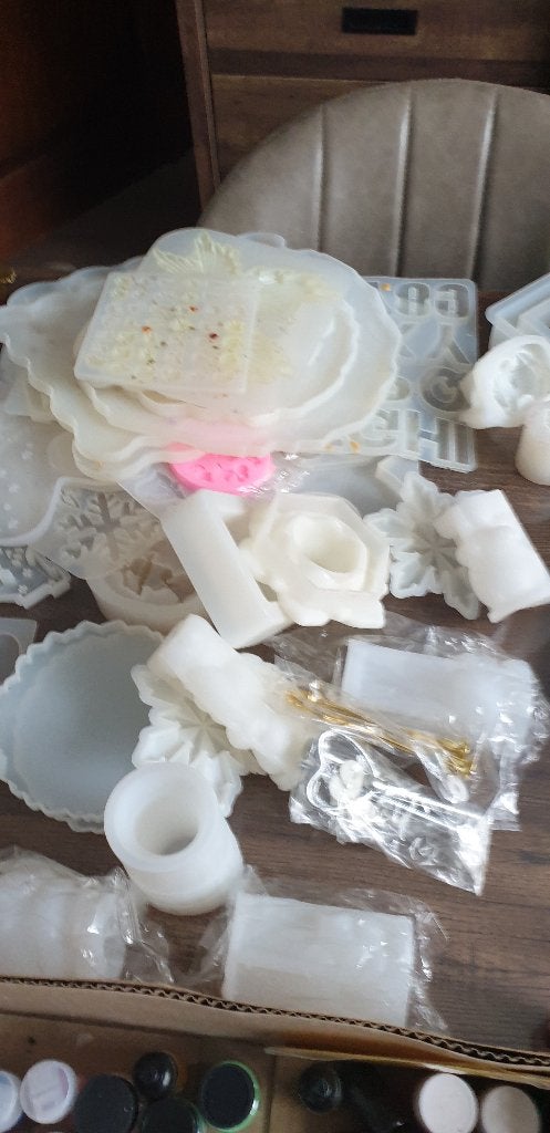 Allerlei gietvormen met talloze kleuren, zie foto,s, Fantasie, Nieuw, Meerkleurig, Ophalen of Verzenden