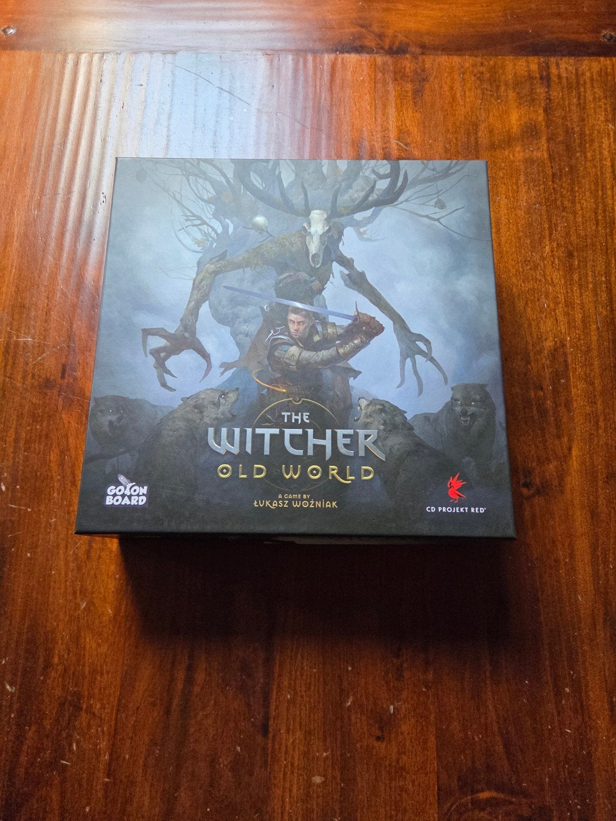 The Witcher Old World met 3D geprinte insert, Vijf spelers of meer, Ophalen, Zo goed als nieuw, Go On Board