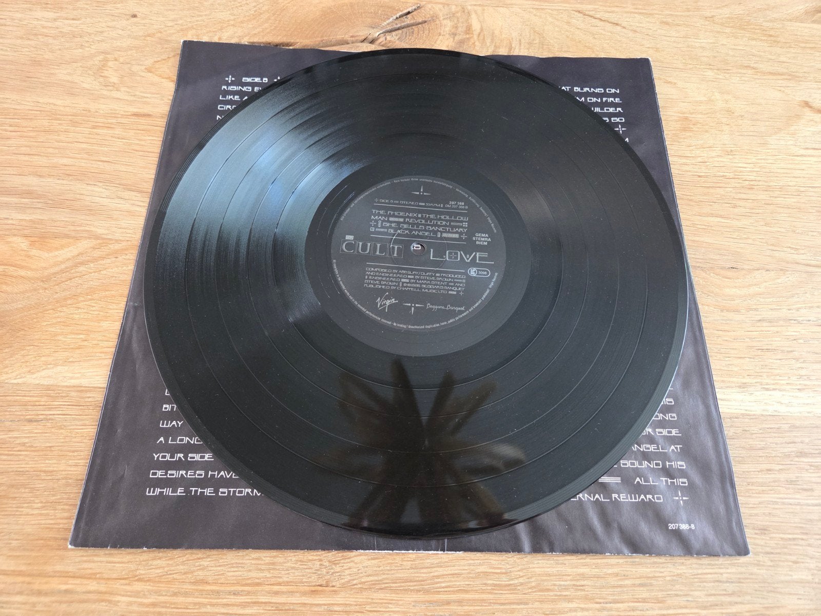the cult love LP, Ophalen of Verzenden, Zo goed als nieuw, 12 inch