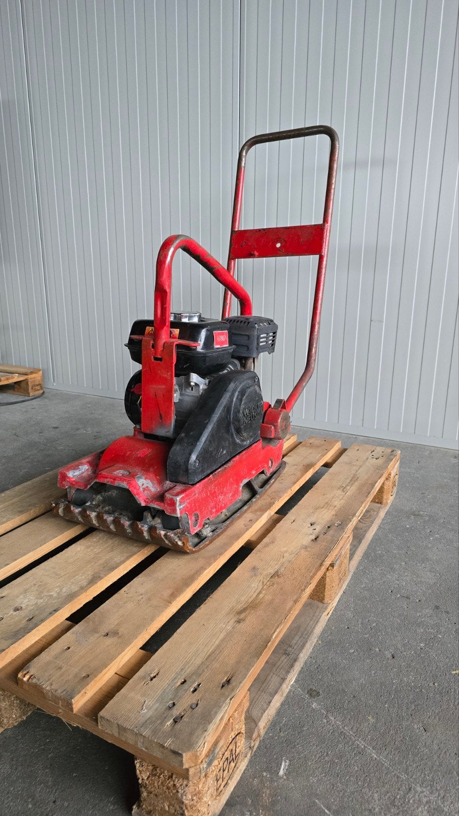 Wacker Neuson VP1135 trilplaat | Honda GX120, Ophalen of Verzenden, Gebruikt, Overige soorten, Wacker neuson