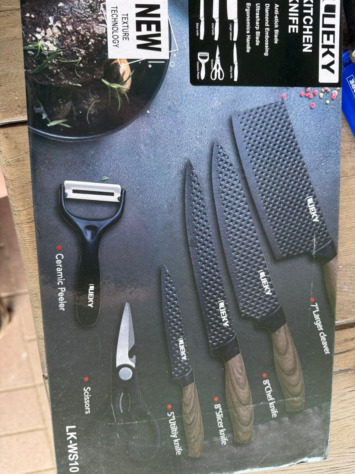 Nieuw messenset, Ophalen, Nieuw, Rvs of Chroom