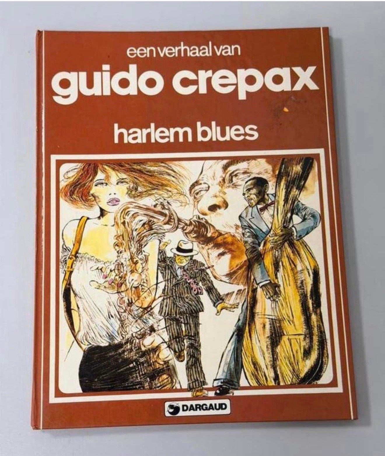 Strip Harlem Blues. HC. 1e druk 1982. Guido Crepax Dargaud., Boeken, Eén stripboek, Ophalen of Verzenden, Zo goed als nieuw