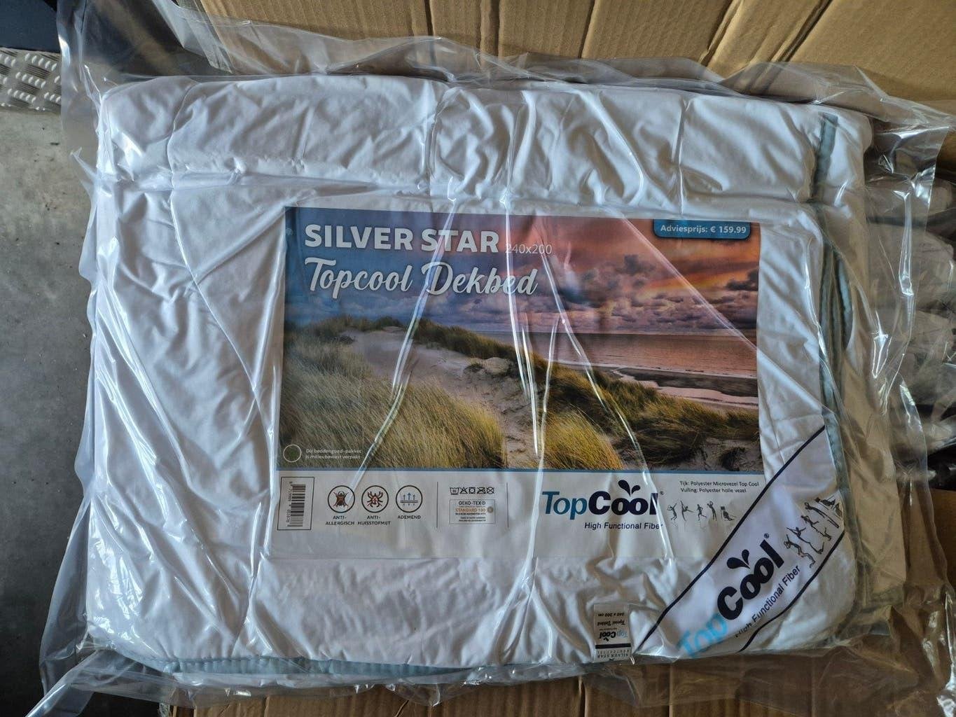 Silver Star TopCool Dekbed 240x200 cm - Nieuw, Overige maten, Wit, Nieuw, Ophalen of Verzenden
