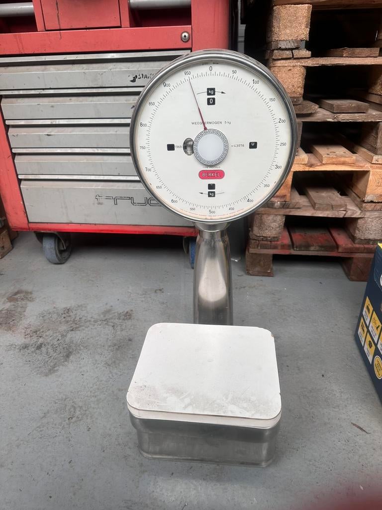 Berkel weegschaal, Witgoed en Apparatuur, Weegschalen, Ophalen of Verzenden, Zo goed als nieuw, Minder dan 10 kg