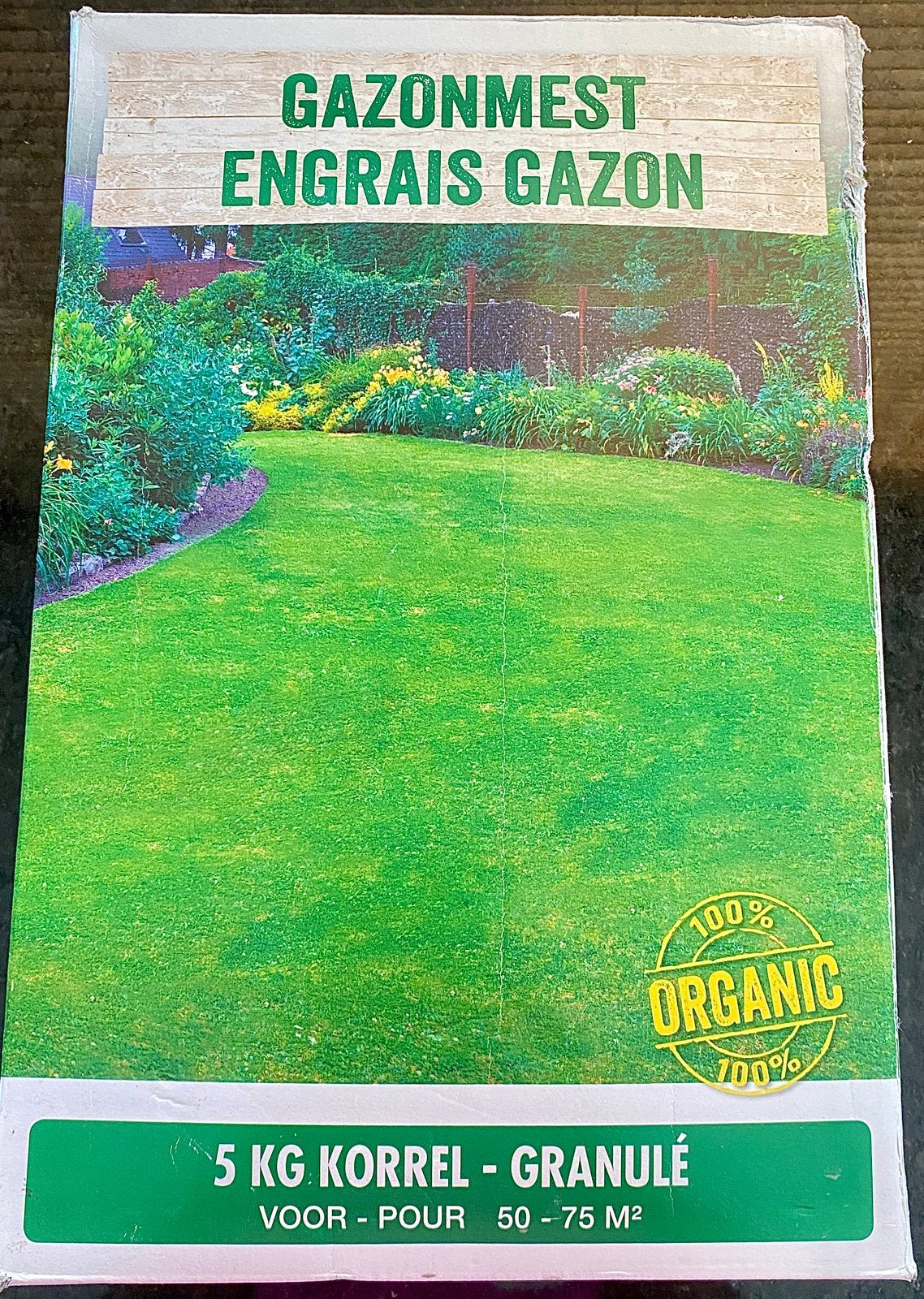 Organische Gazonmest 5 KG - Voor een Groen en Sterk Gazon, Ophalen of Verzenden, Mest