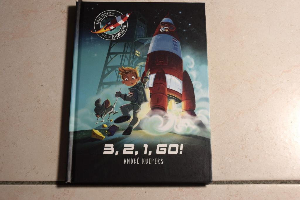 De kleine Astronauten 3, 2, 1, Go! / André Kuipers, Boeken, Kinderboeken | Jeugd | onder 10 jaar, Ophalen of Verzenden, Zo goed als nieuw