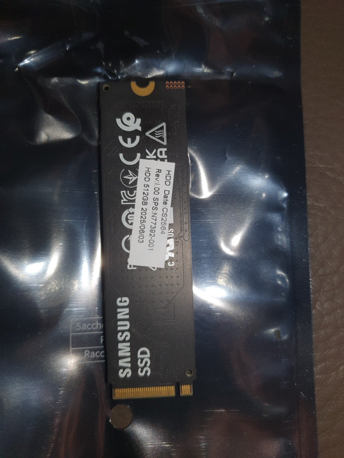 Samsung 512GB M.2 NVMe SSD (Nieuw / HP OEM), Computers en Software, Harde schijven, Intern, SSD, Ophalen of Verzenden, Desktop