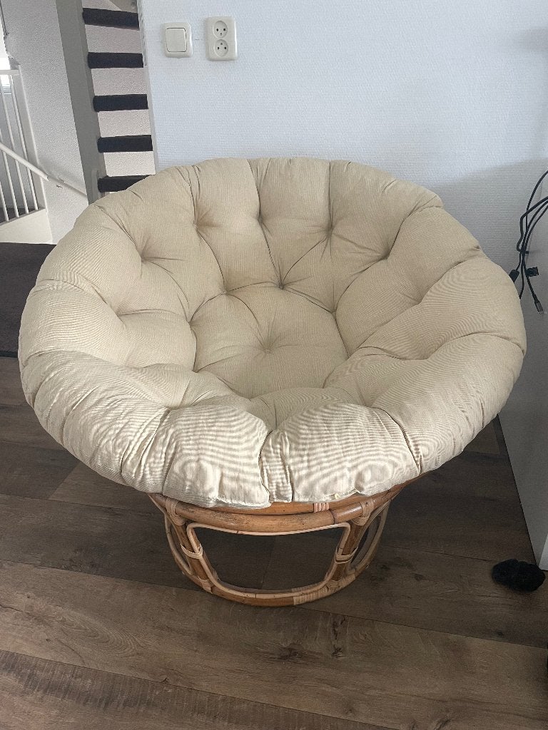 Rotan stoel jysk, Ophalen, Bruin, Riet of Rotan, Zo goed als nieuw