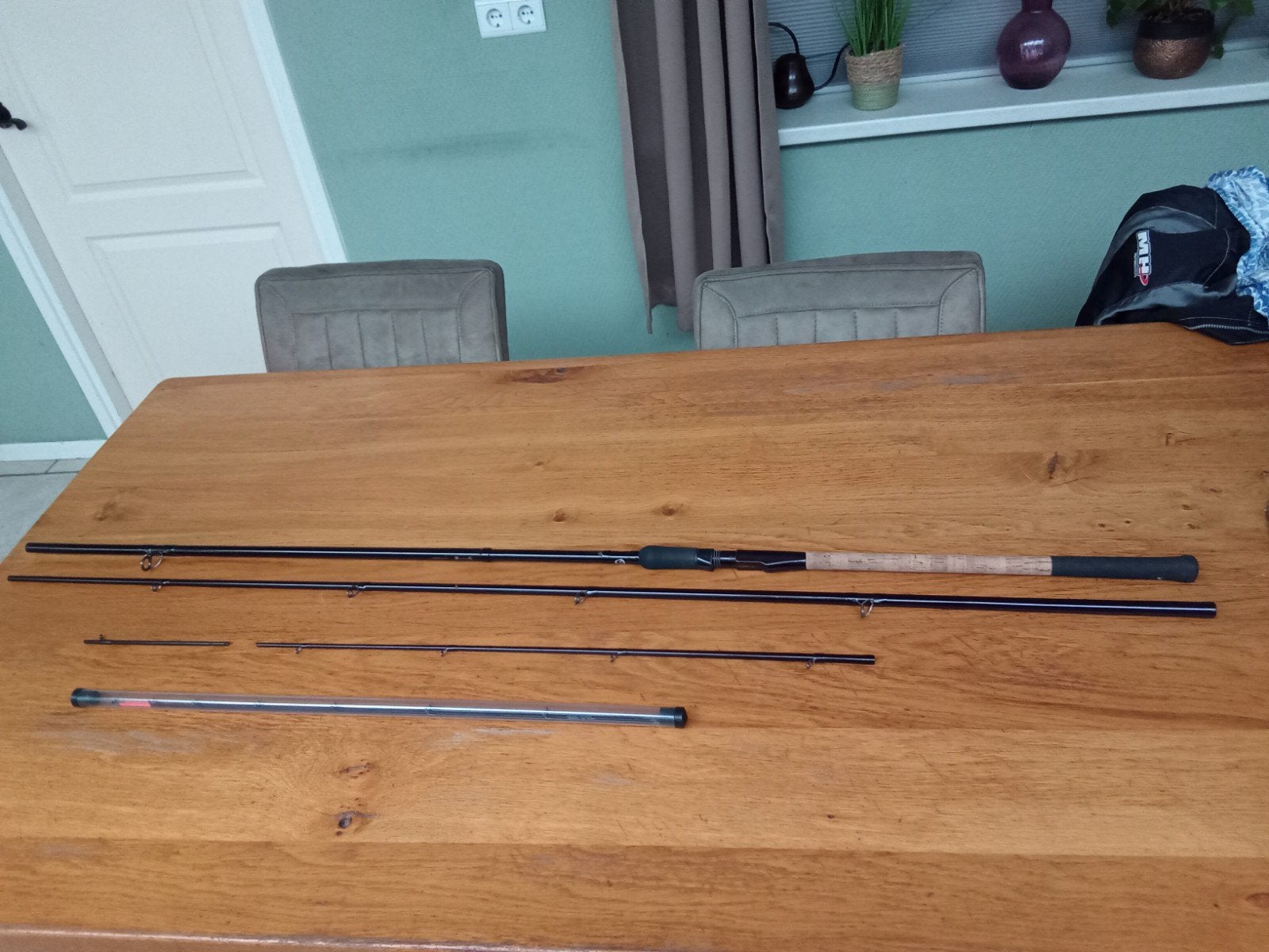 Shimano super ultegra feeder heavy met 3 toppen., Ophalen, Werphengel
