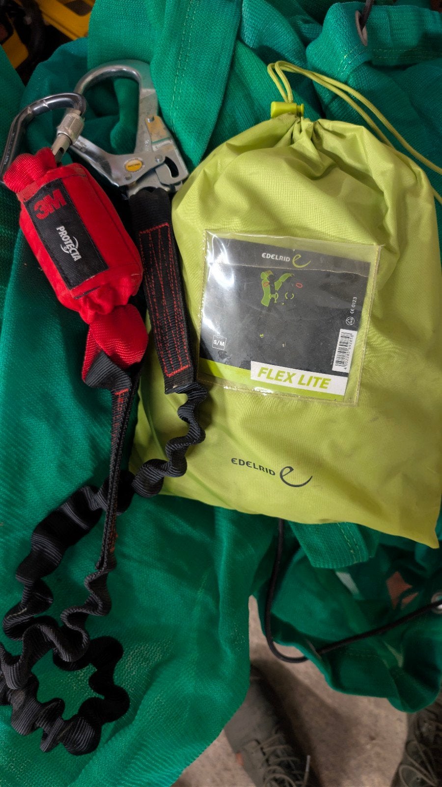 3M Protecta Valbeveiliging met Edelrid Flex Lite, Ophalen of Verzenden, Zo goed als nieuw