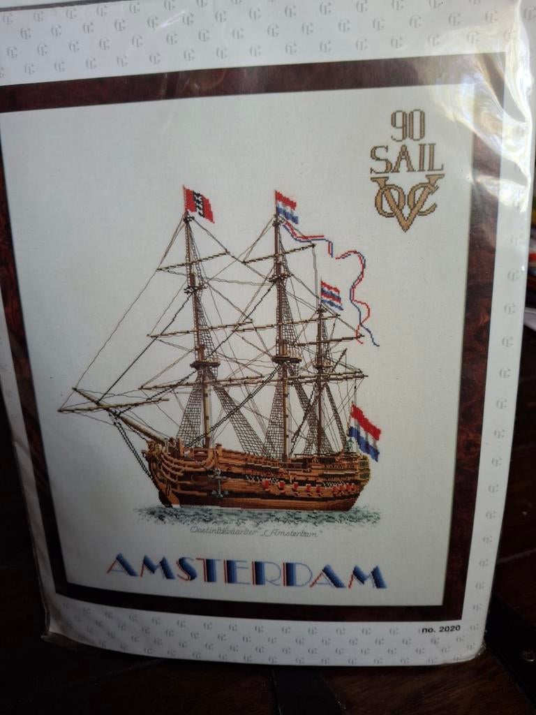 Sail 90. Amsterdam, Ophalen of Verzenden, Nieuw, Borduurpakket