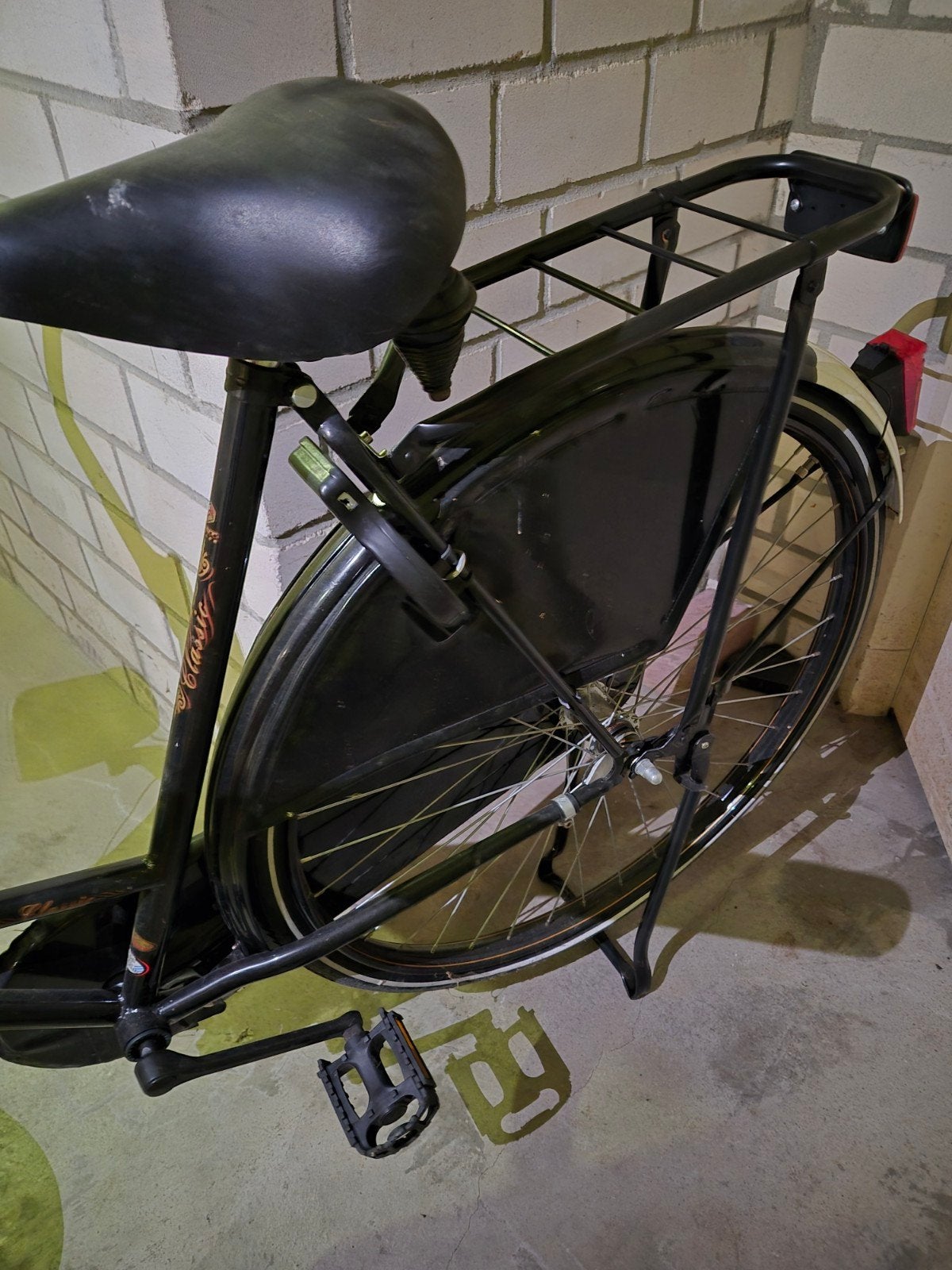 mooie fiets, Ophalen