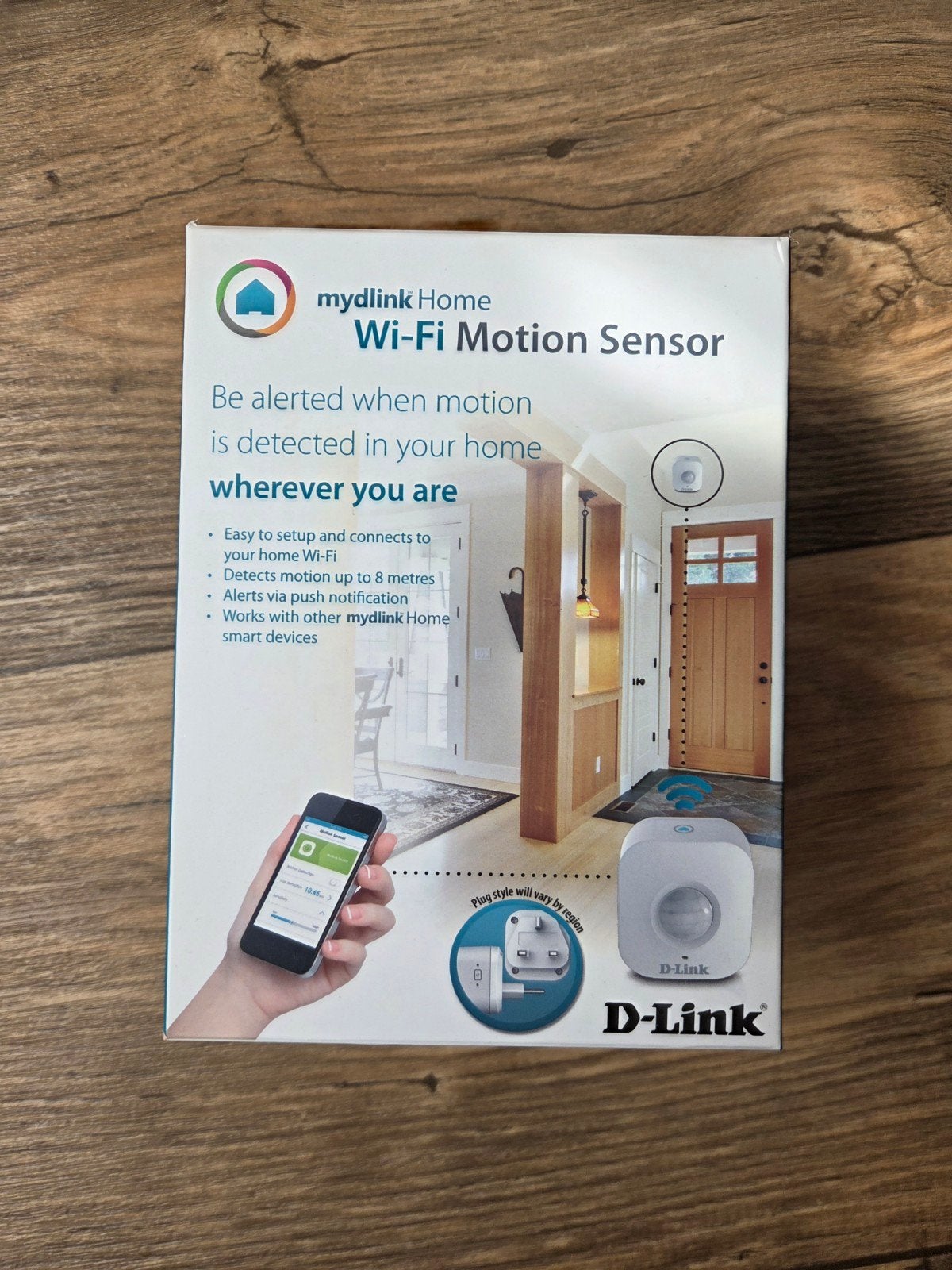 D-Link mydlink Home Wi-Fi Bewegings- en Watersensoren, Ophalen, Beweging, Detector, Sensor of Melder, Nieuw