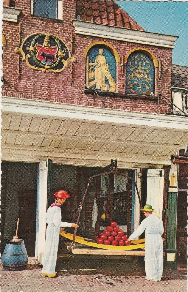 EDAM Kaaswaag kl.f., Verzamelen, Verzenden, 1940 tot 1960, Ongelopen, Noord-Holland