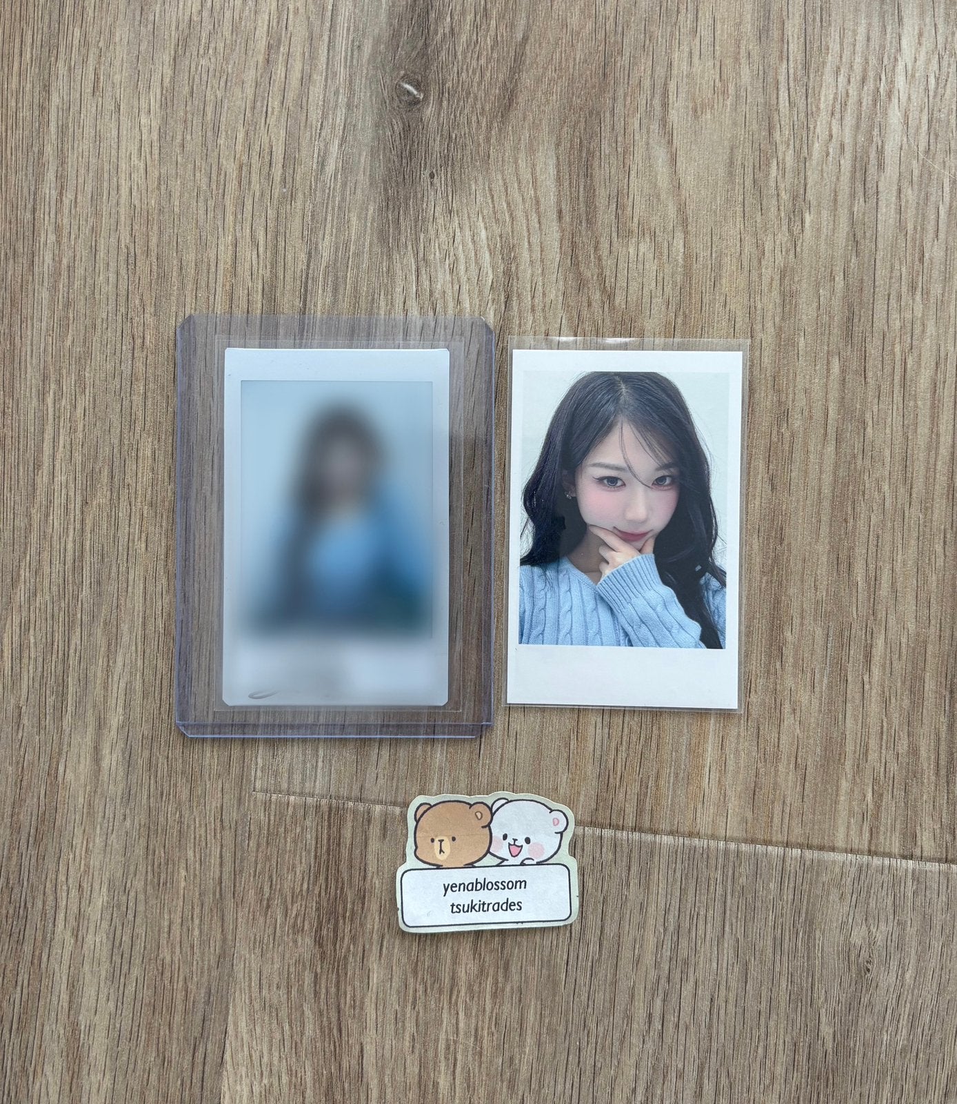signed  triples msnz kaede polaroid photocard beyond beauty, Ophalen of Verzenden, Zo goed als nieuw, Foto of Kaart