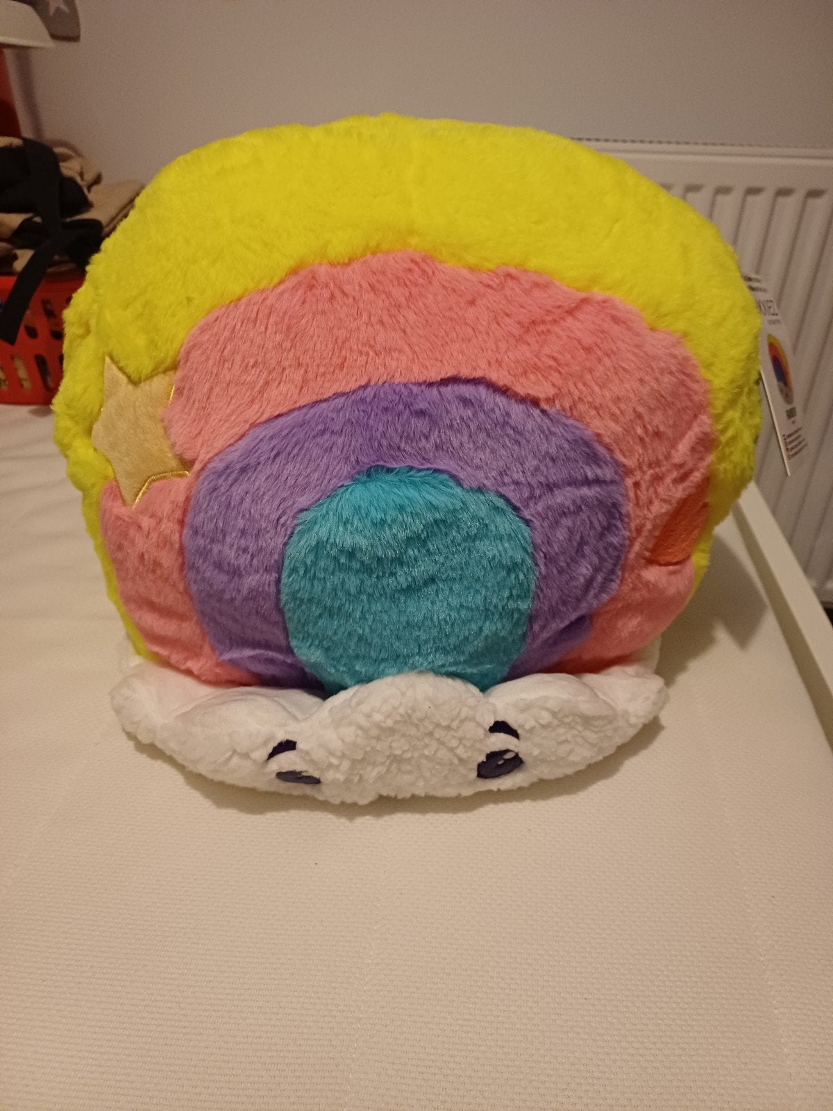 Noxxiez Regenboog Handwarmer Kussen - Nieuw!, Overige merken, Meerkleurig, Met print, Nieuw