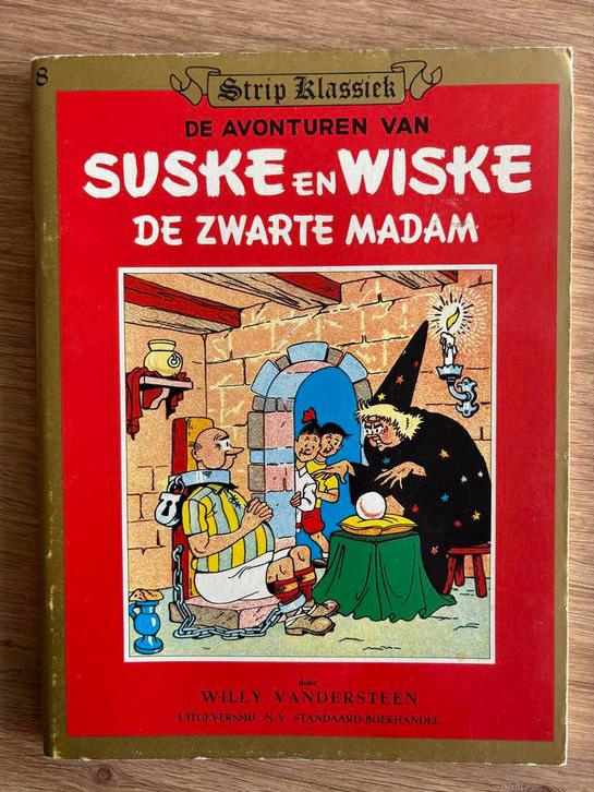 Suske en Wiske: De Zwarte Madam - Strip Klassiek nr. 8, Boeken, Stripboeken, Eén stripboek, Ophalen of Verzenden, Gelezen