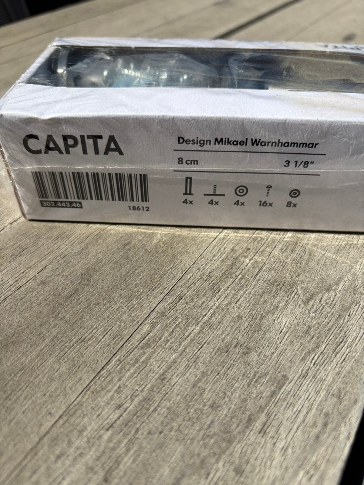 Capita 8cm pootjes IKEA, Ophalen of Verzenden, Nieuw
