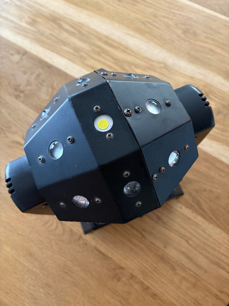 discolampen/laserlamp, Ophalen, Zo goed als nieuw, Laser, Geluidgestuurd