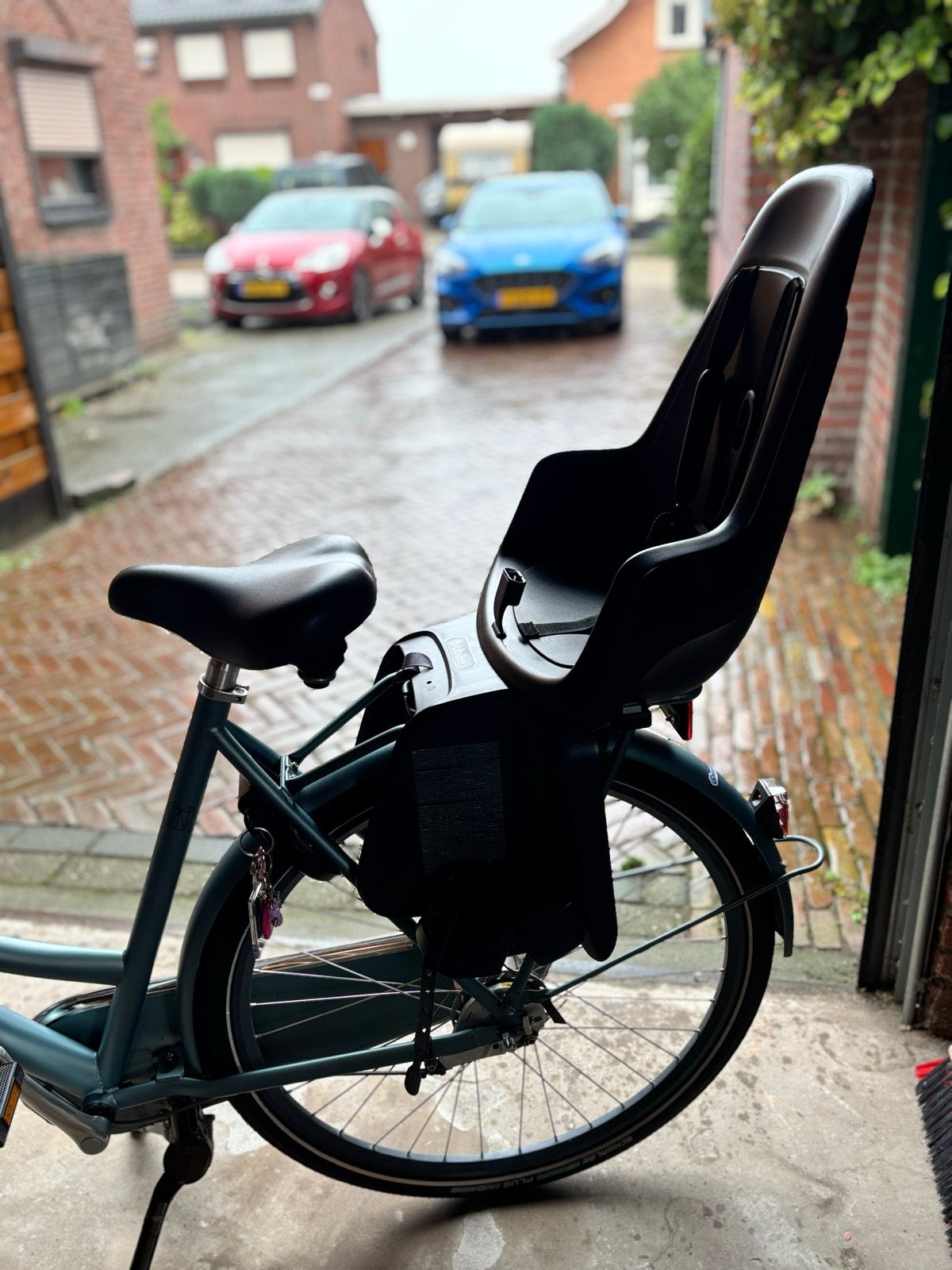 Bobike Achterzitje met voetsteuntjes, Ophalen, Achterzitje, 9 t/m 36 kg, Gebruikt