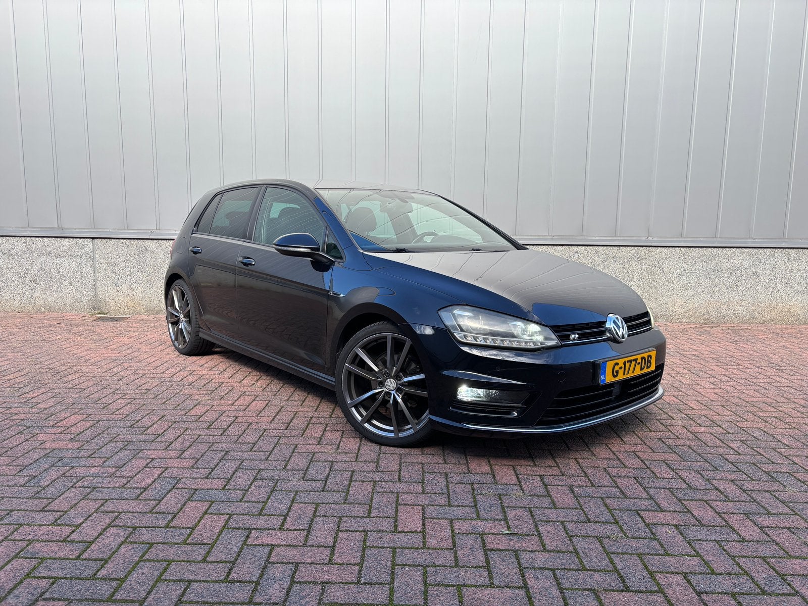 Volkswagen Golf R Line 1.4 TSI 2014 | Automaat, Auto's, Euro 5, Zwart, 4 cilinders, Alcantara