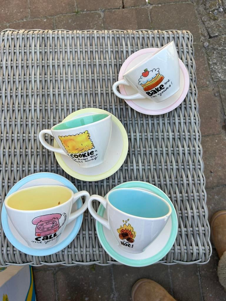 Origibeel Blons servies - incompleet- zie fotos, Ophalen