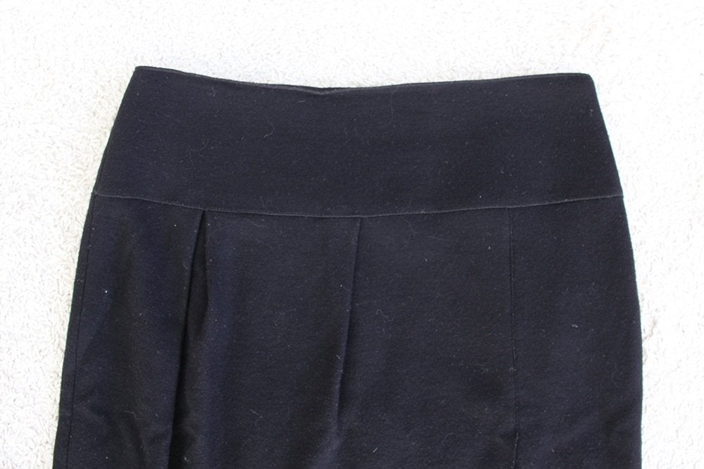 Mooie Marc Cain Rok Wol/Cashmere - 90 (Maat 5/L) € 85,-, Marc Cain, Zwart, Maat 42/44 (L), Ophalen of Verzenden