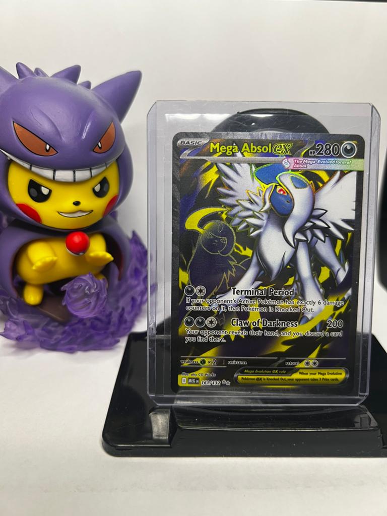 Mega Absol ex, Ophalen of Verzenden, Zo goed als nieuw, Losse kaart, Foil