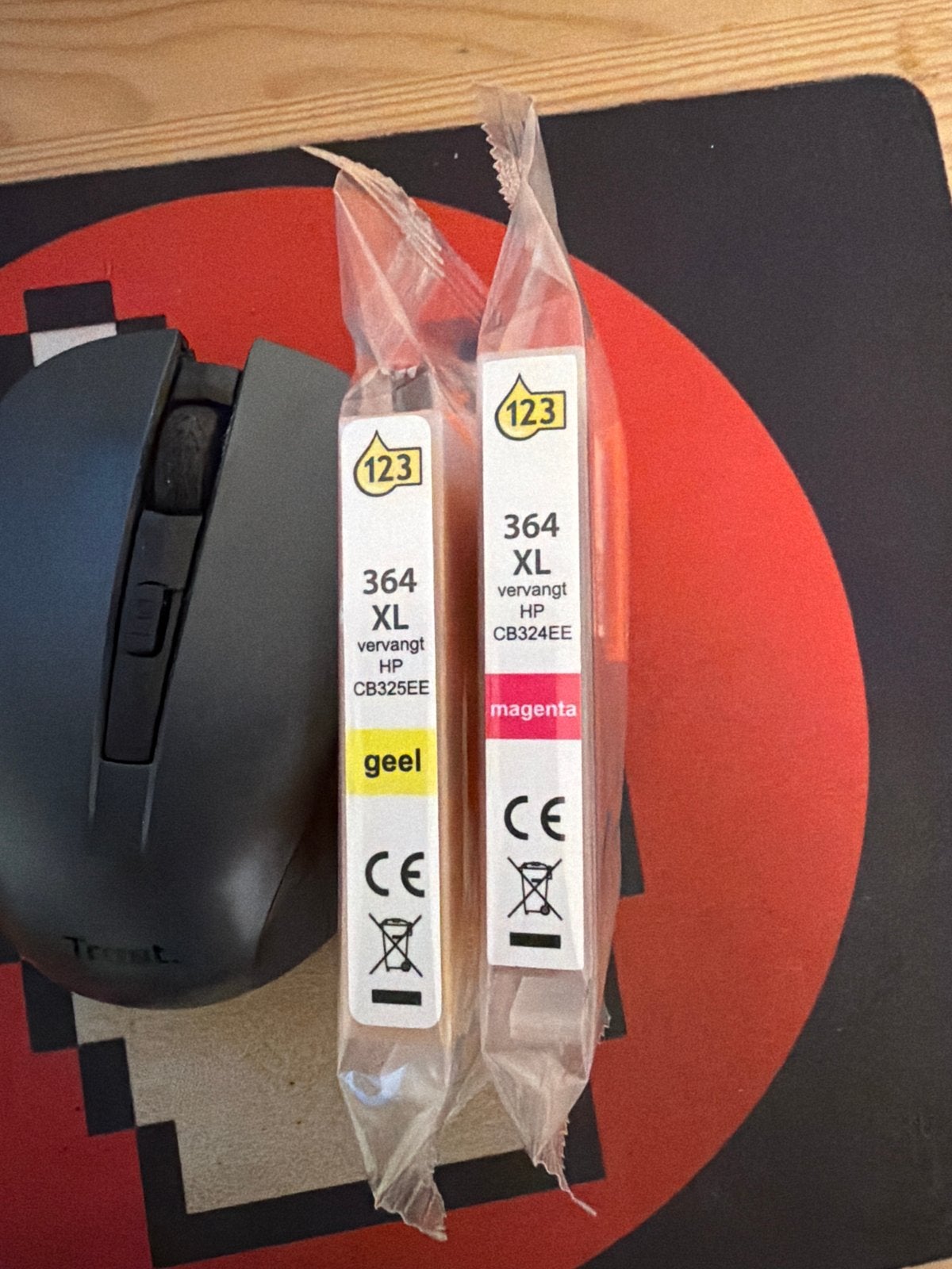 123 Inkt Cartridges 364 XL Geel & Magenta voor HP, Ophalen of Verzenden, Nieuw, Cartridge