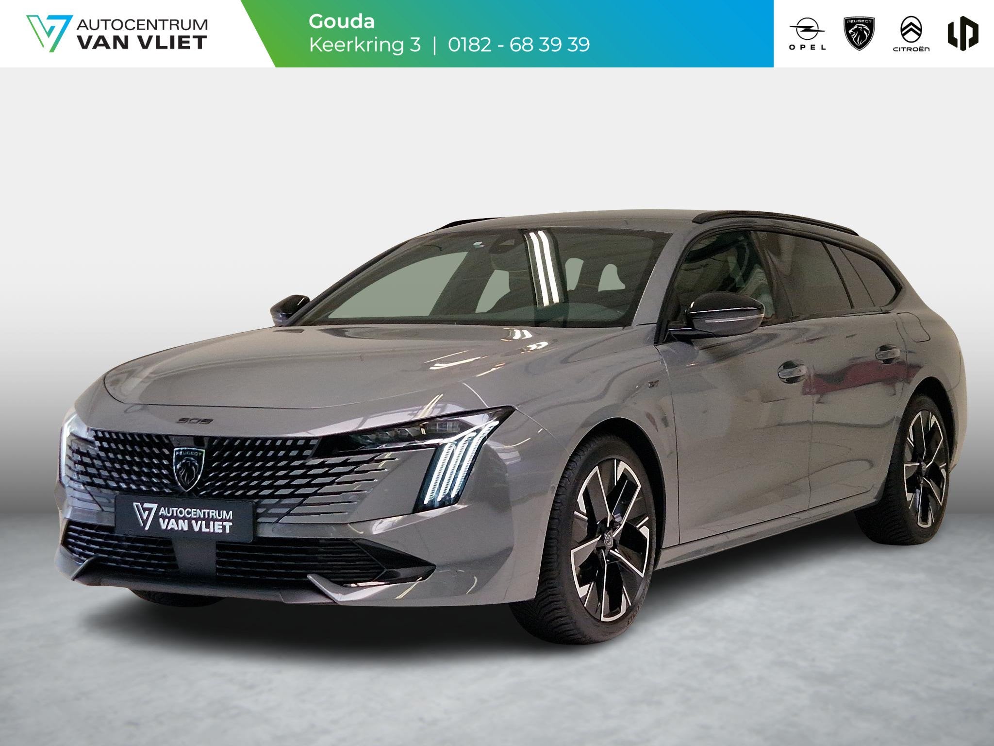 Peugeot 508 SW 1.6 HYbrid 180 GT 7,4 kW boordlader | Alcanta, 12 maanden, Gebruikt, Euro 6, 4 cilinders