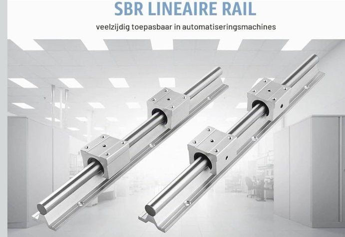 Lineaire geleiding SBR20 diverse lengtes, Ophalen of Verzenden, Zo goed als nieuw, 250 mm of meer