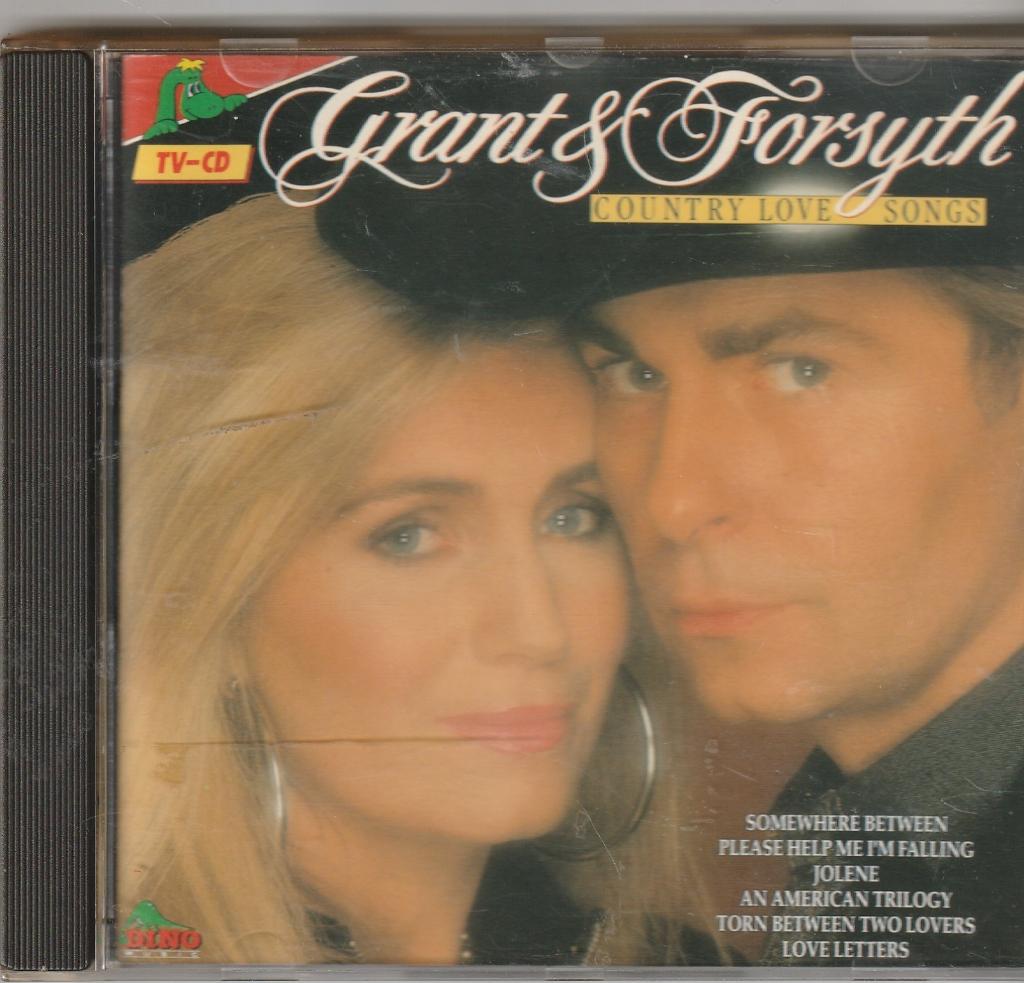 Grant & Forsyth Country Love Songs 12 nummers tv cd, Ophalen of Verzenden, Zo goed als nieuw