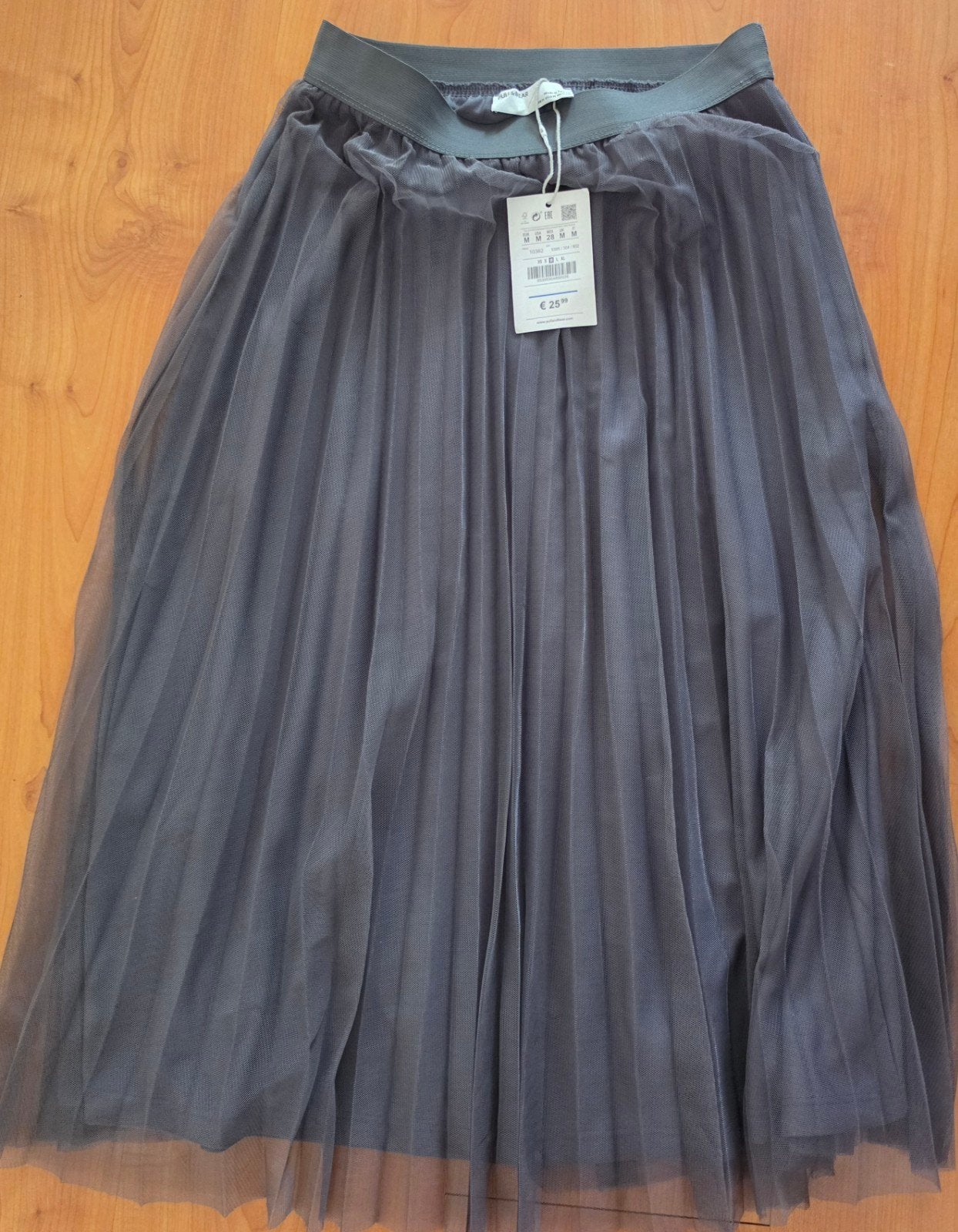 PULL&BEAR geplooide tule rok - Maat M, Maat 38/40 (M), PULL&BEAR, Nieuw, Ophalen of Verzenden