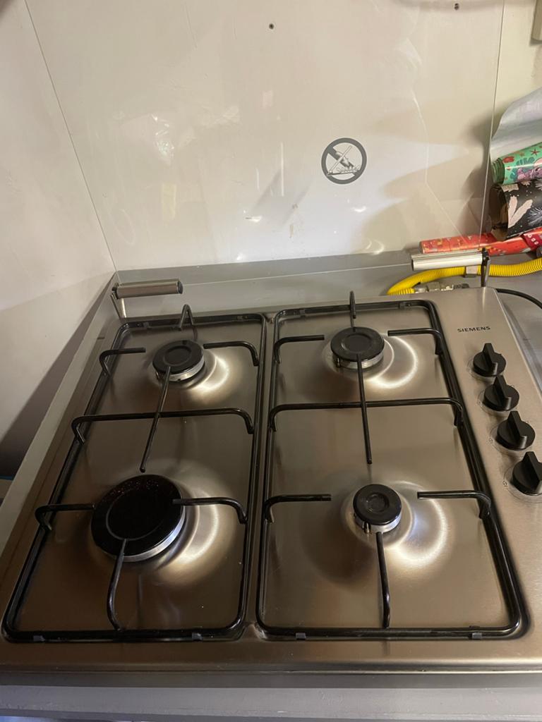 Siemens Vrijstaand Gasfornuis met 4 Kookzones, Witgoed en Apparatuur, Fornuizen, Ophalen, Gebruikt, 60 cm of meer, 4 kookzones
