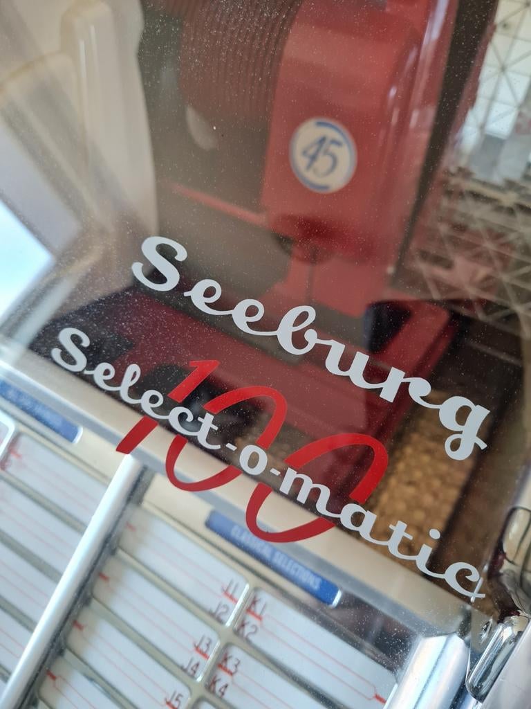Seeburg jukebox, Verzamelen, Ophalen of Verzenden, Zo goed als nieuw, 1950 tot 1960, Seeburg