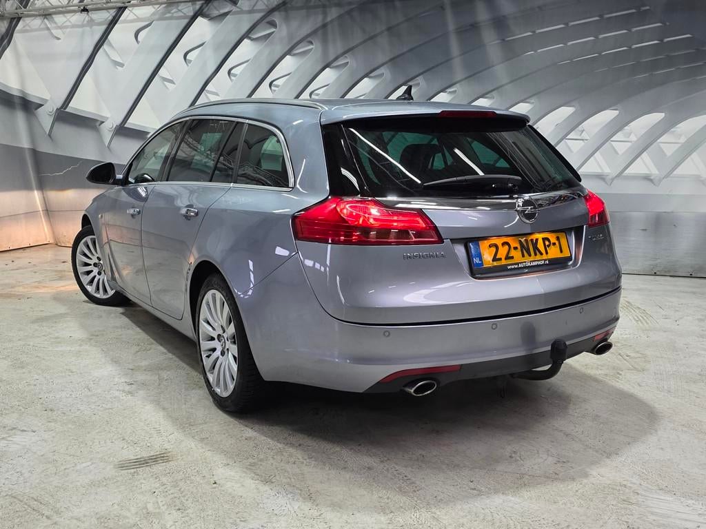 Opel Insignia Sports Tourer 2.0 T Executive leer memory Auto, Auto's, Opel, Gebruikt, Zwart, 4 cilinders, 93 €/maand