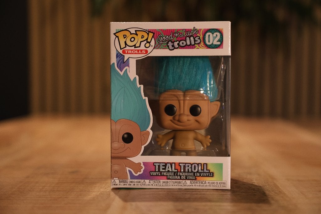 Funko Pop! Trolls: Good Luck Trolls - Teal Troll #02, Ophalen of Verzenden, Nieuw