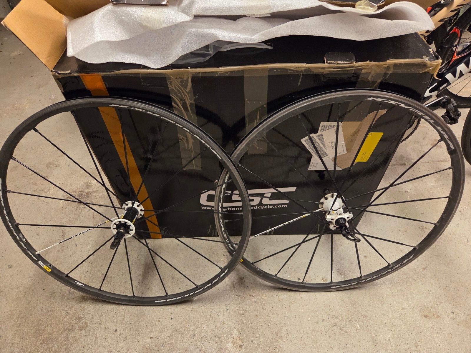 Mavic Ksyrium Elite racefiets wielen, Fietsen en Brommers, Fietsonderdelen, Ophalen of Verzenden, Racefiets