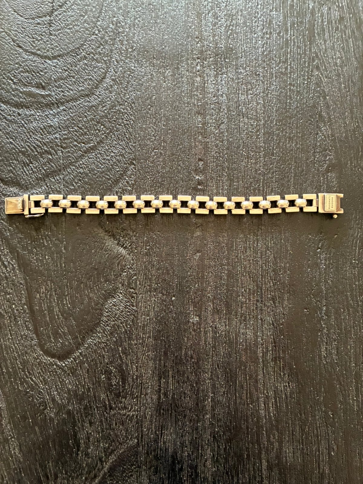 Buddha to buddha armband, Sieraden, Tassen en Uiterlijk, Armbanden, Ophalen, Zo goed als nieuw, Zilver