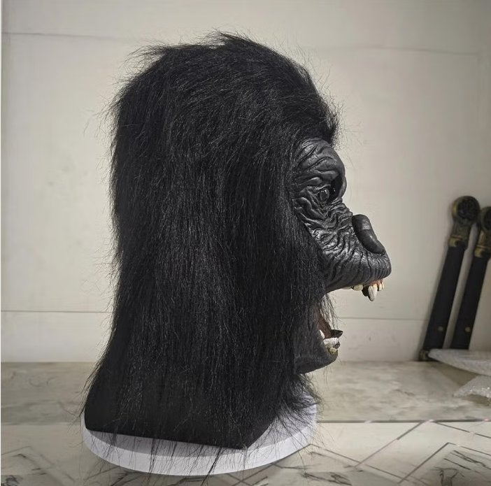 Horror Gorilla full face masker, Ophalen of Verzenden, Nieuw, Halloween of Griezel