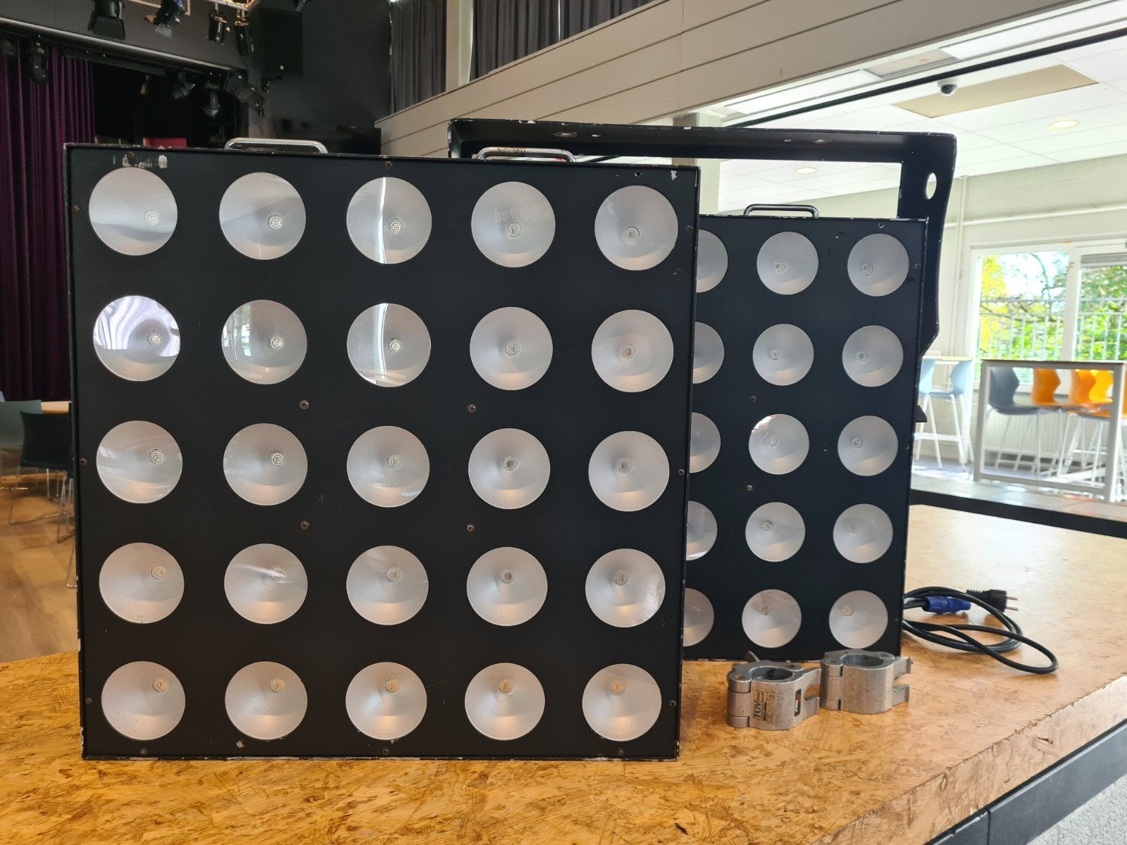 6x Elation Cuepix Led Panel 5x5 (prijs per stuk), Ophalen, Gebruikt, Licht, Geluidgestuurd