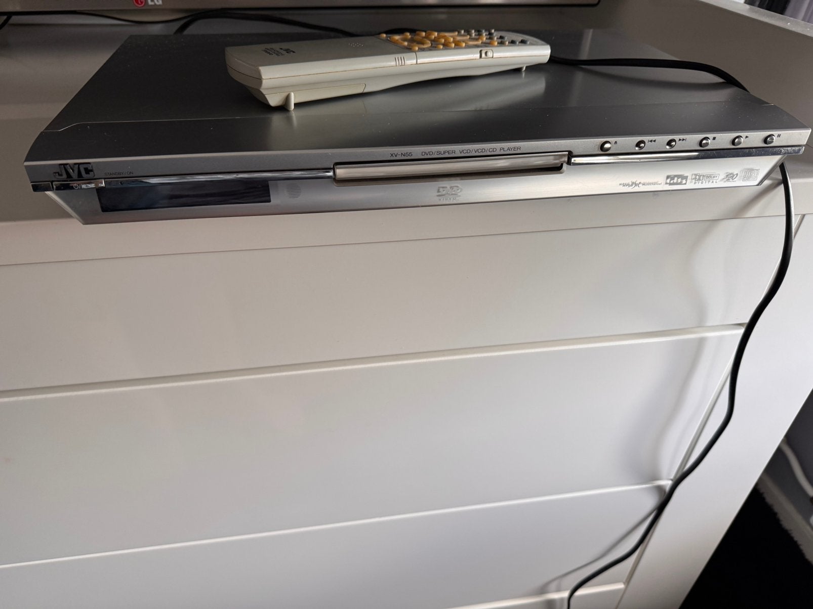 Jvc dvd speler, Audio, Tv en Foto, Ophalen, Zo goed als nieuw, JVC