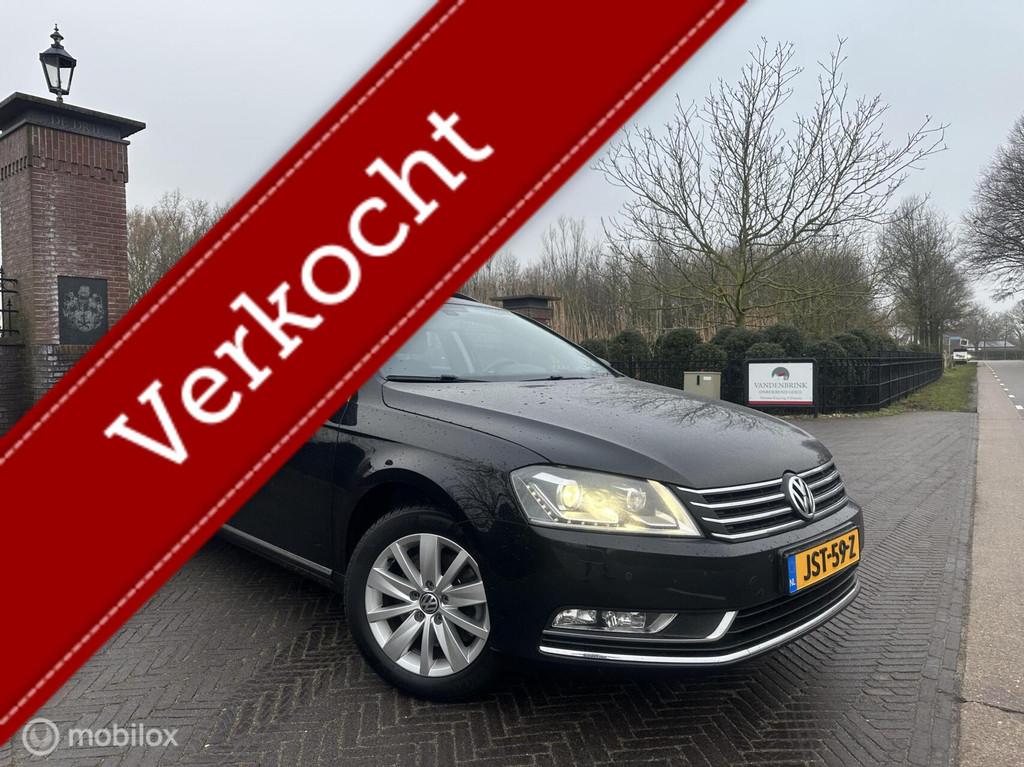 Volkswagen Passat 1.4 TSI Highline DSG Trekhaak LED✅, Auto's, Volkswagen, Stof, Gebruikt, Zwart, 4 cilinders