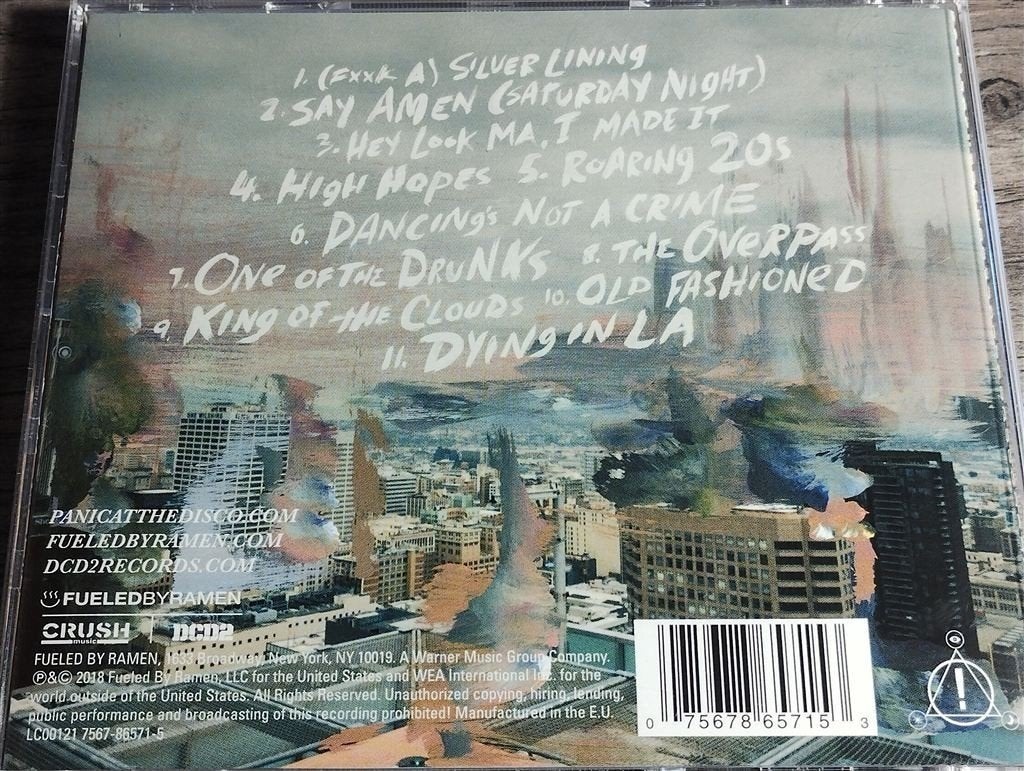 Panic At The Disco - Pray For The Wicked, Ophalen of Verzenden, Zo goed als nieuw, Poprock