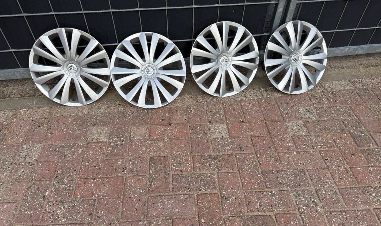 Set van 4 Citroën wieldoppen, Ophalen of Verzenden, Gebruikt