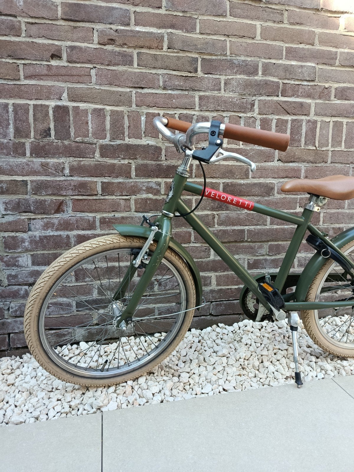 Veloretti | Kinderfiets junior 20 inch Desert Moss groen, Fietsen en Brommers, Ophalen, Staal, Veloretti, 16 tot 20 inch