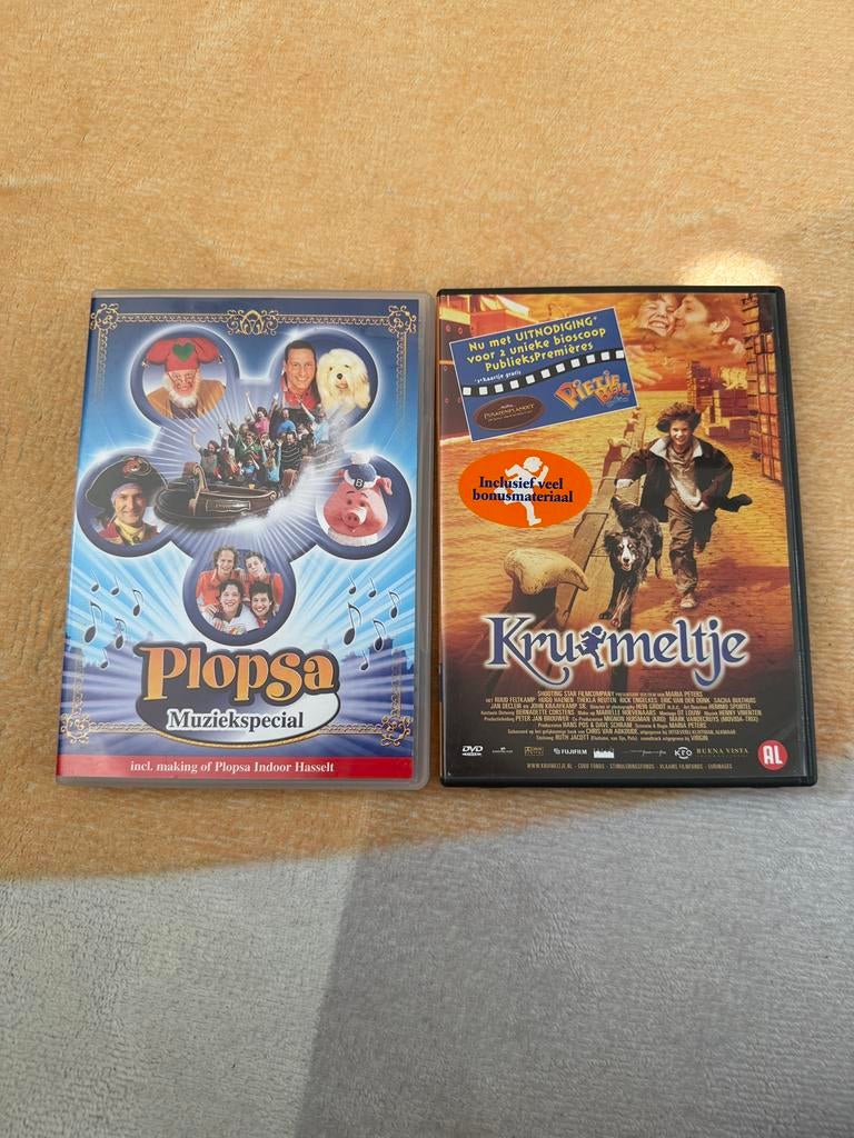 Plopsa Muziekspecial+Kruimeltje DVD Bundle Familiecollectie, Cd's en Dvd's, Alle leeftijden, Ophalen of Verzenden, Zo goed als nieuw