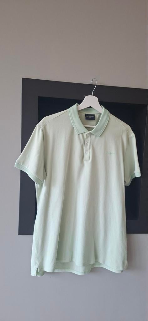 Cavallaro heren polo mint groen mt xl, Ophalen of Verzenden, Zo goed als nieuw, Maat 56/58 (XL), Groen
